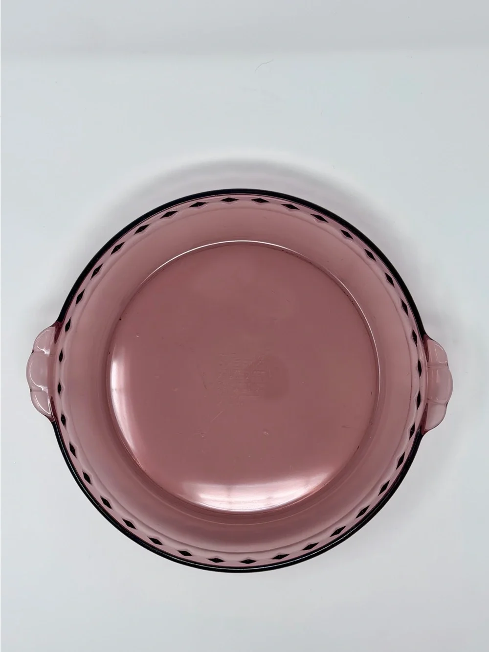 Pyrex translucent cranberry